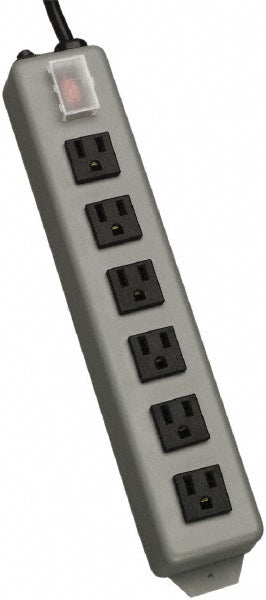 Tripp-Lite UL24CB-15 6 Outlets, 120 VAC15 Amps, 15' Cord, Power Outlet Strip
