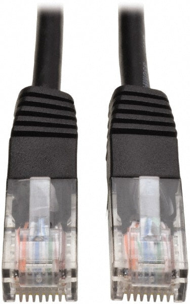 Tripp-Lite N002-050-BK Ethernet Cable Cat5e, 24 AWG, 550 MHz, Unshielded