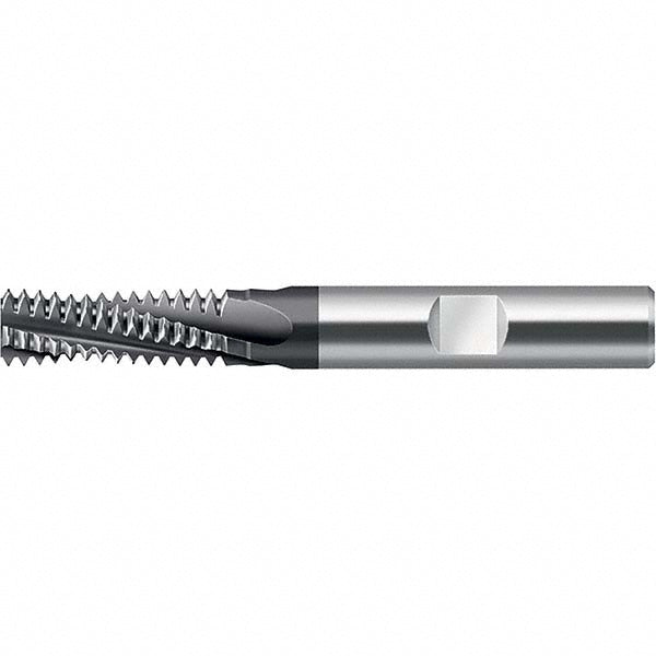 Walter-Prototyp 6580362 Helical Flute Thread Mill 9/16-12, Internal, 4 Flute, 0.394" Shank Dia, Solid Carbide