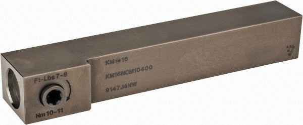 Kennametal 2238506 Modular Lathe Shank Neutral, KM16, Square Shank
