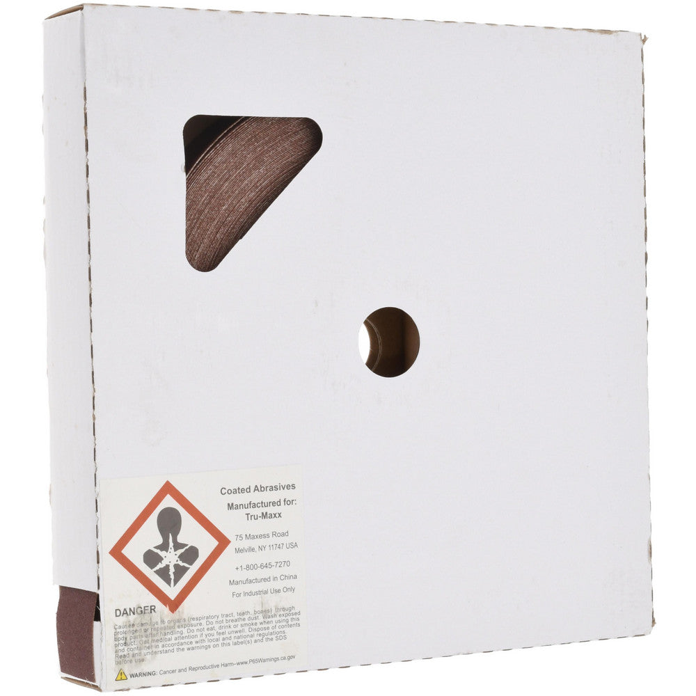 Tru-Maxx 5055 1" x 50 Yd 240 Grit Aluminum Oxide Shop Roll
