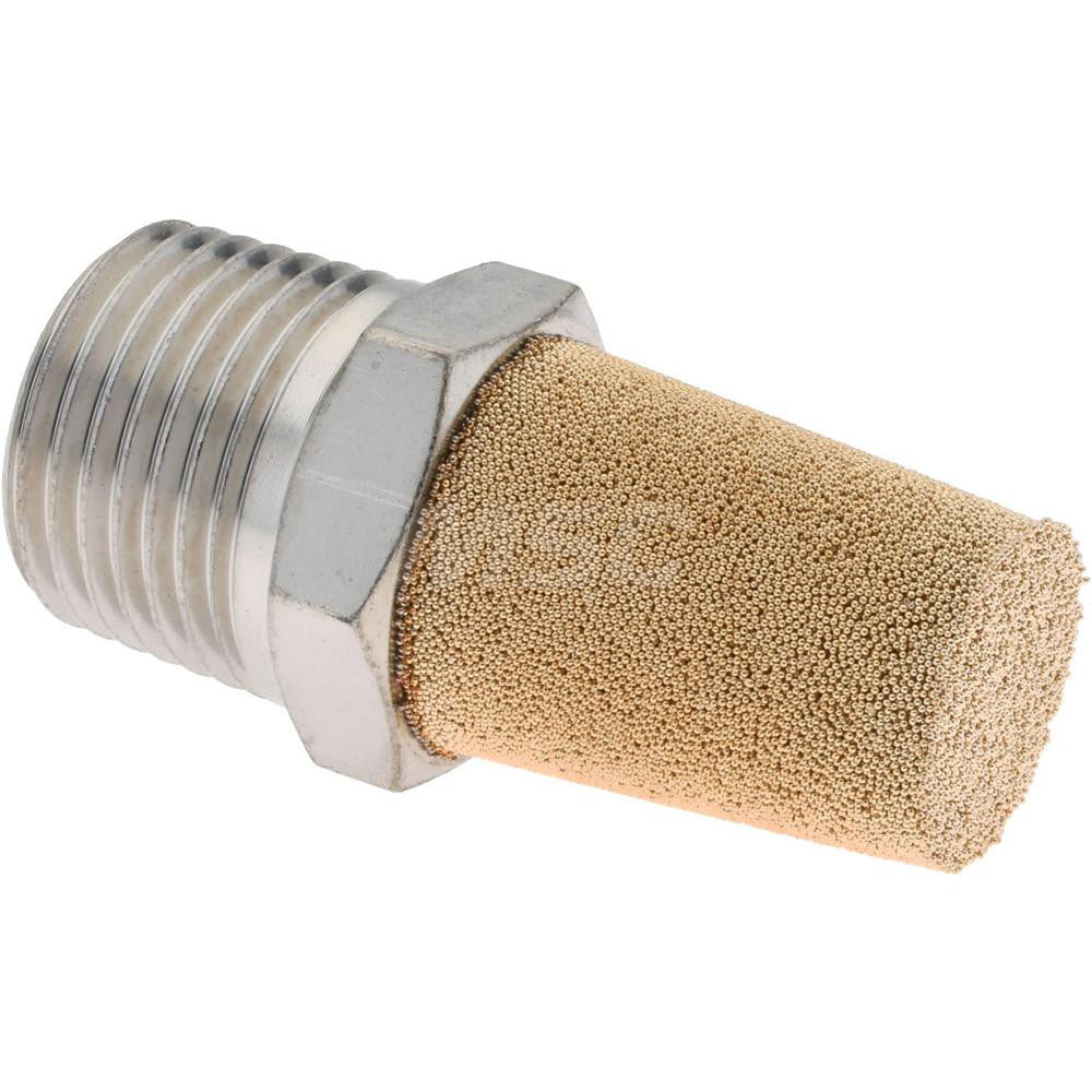 Pro-Source 4410001250PRO Pneumatic Exhaust Muffler 1/2" Male NPT, 92 dB