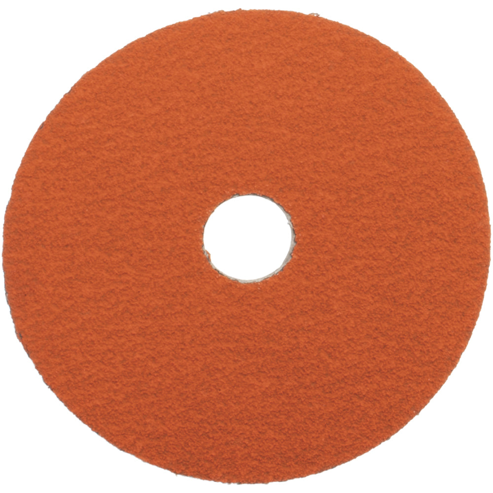 Norton 69957398008 Fiber Disc 5" Disc Dia, 7/8" Hole, 60 Grit, Ceramic