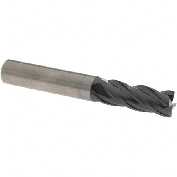 OSG VG434-5013 Corner Radius End Mill 1/2" Dia, 1-1/4" LOC, 0.03" Radius, 4 Flutes, Solid Carbide
