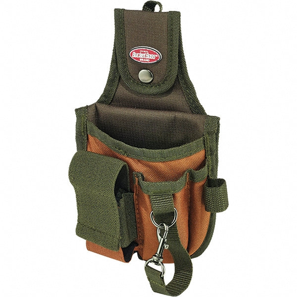 Bucket Boss 54120 Tool Pouch 5 Pockets, Polyester, Brown