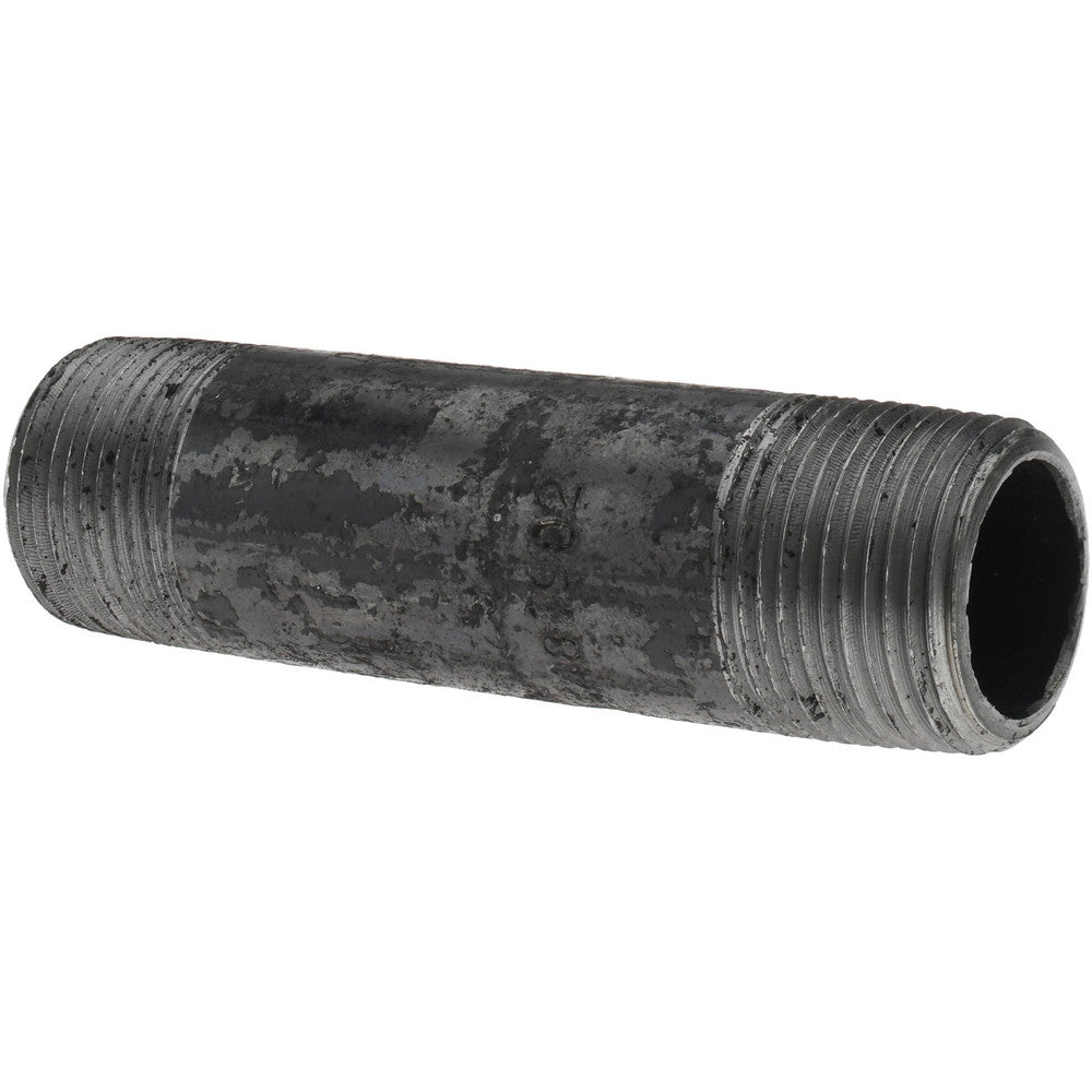 Value Collection 585-045XSBC Black Pipe Nipple 1" Dia x 4-1/2" Long, Schedule 80
