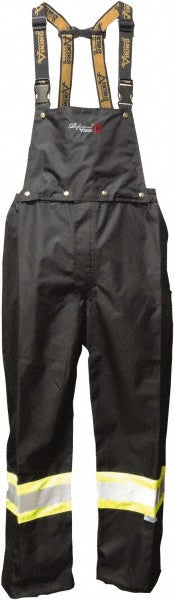 Viking 3907FRP-XL Bib Overalls Size XL, Black, Polyester