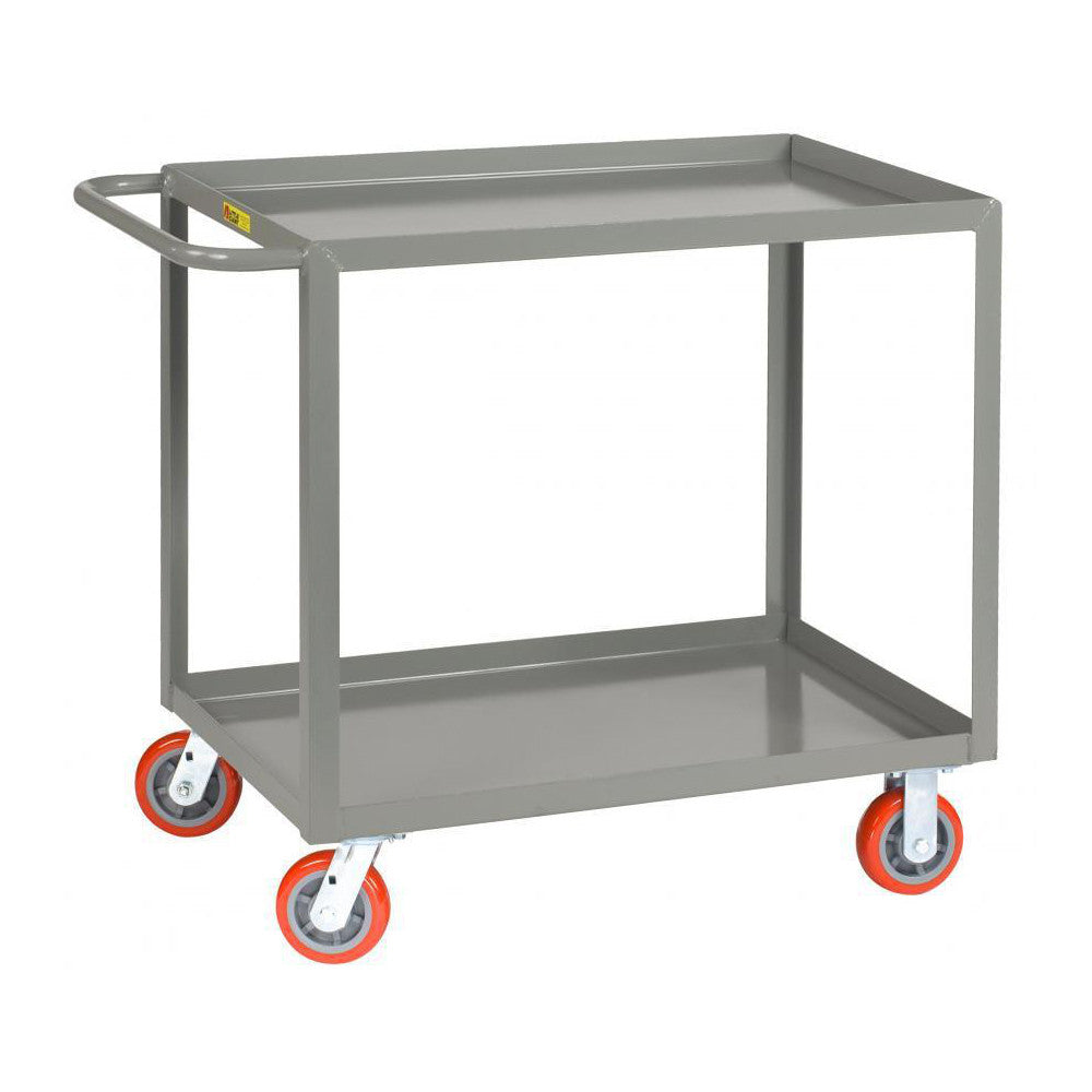 Little Giant LGL-2436-6PY Shelf Utility Cart Steel, Gray