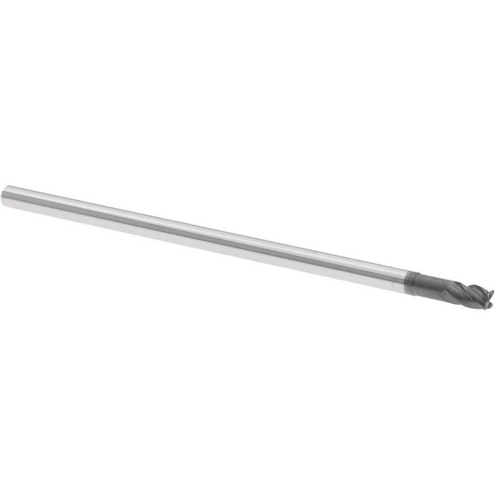 Accupro 95169806 Corner Radius End Mill 1/8" Dia, 5/32" LOC, 38 deg Helix, Corner Radius End, Centercutting Series HS