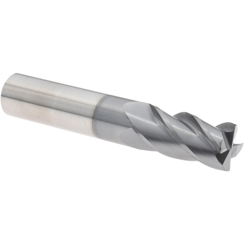 Accupro 310376 Corner Radius End Mill 5/8" Dia, 1-1/4" LOC, 38 deg Helix, Corner Radius End, Centercutting Series HS