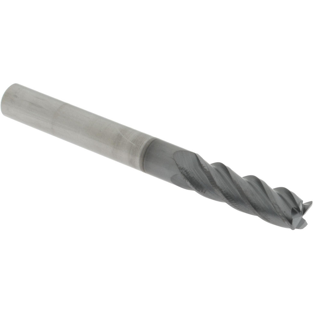 Accupro 310194 Corner Radius End Mill 5/16" Dia, 1" LOC, 38 deg Helix, Corner Radius End, Centercutting Series HS