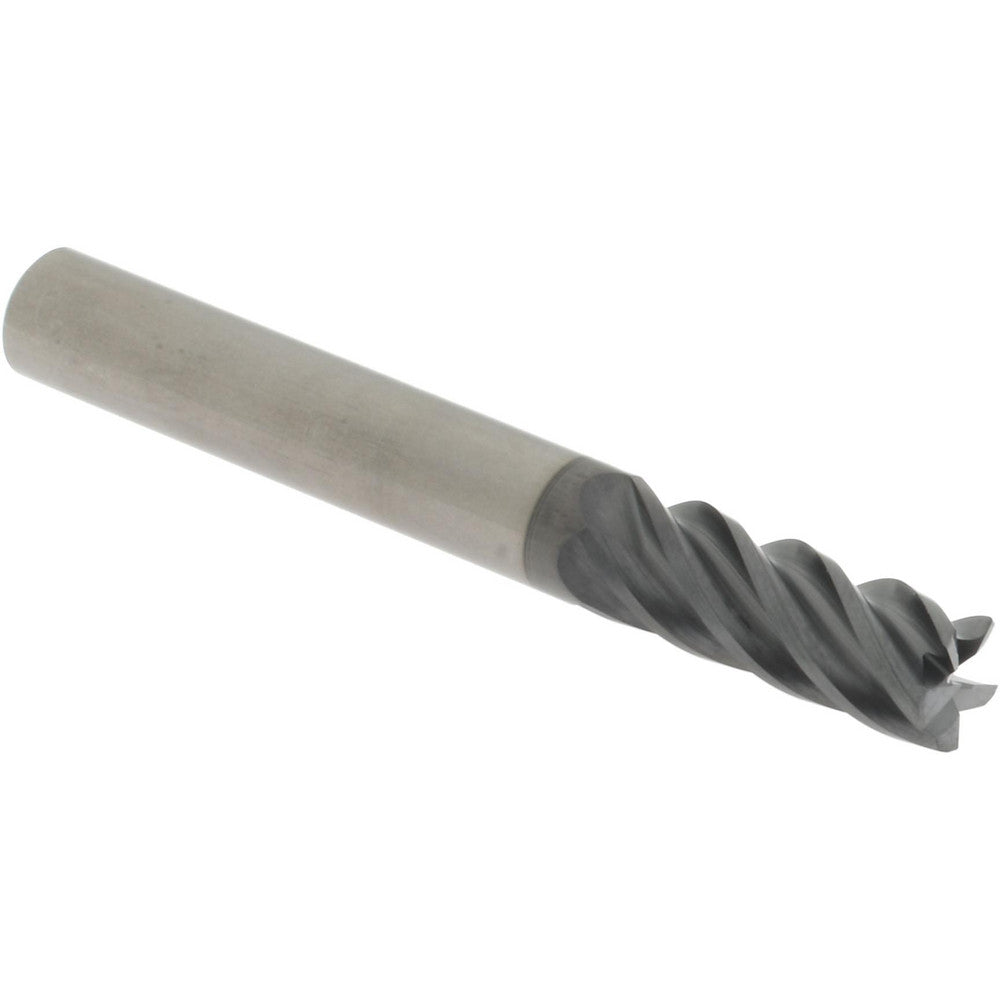 Accupro 311495 Corner Radius End Mill 5/16" Dia, 13/16" LOC, 38 deg Helix, Corner Radius End, Centercutting Series HS