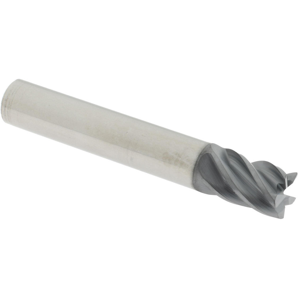 Accupro 311480 Corner Radius End Mill 5/16" Dia, 7/16" LOC, 38 deg Helix, Corner Radius End, Centercutting Series HS