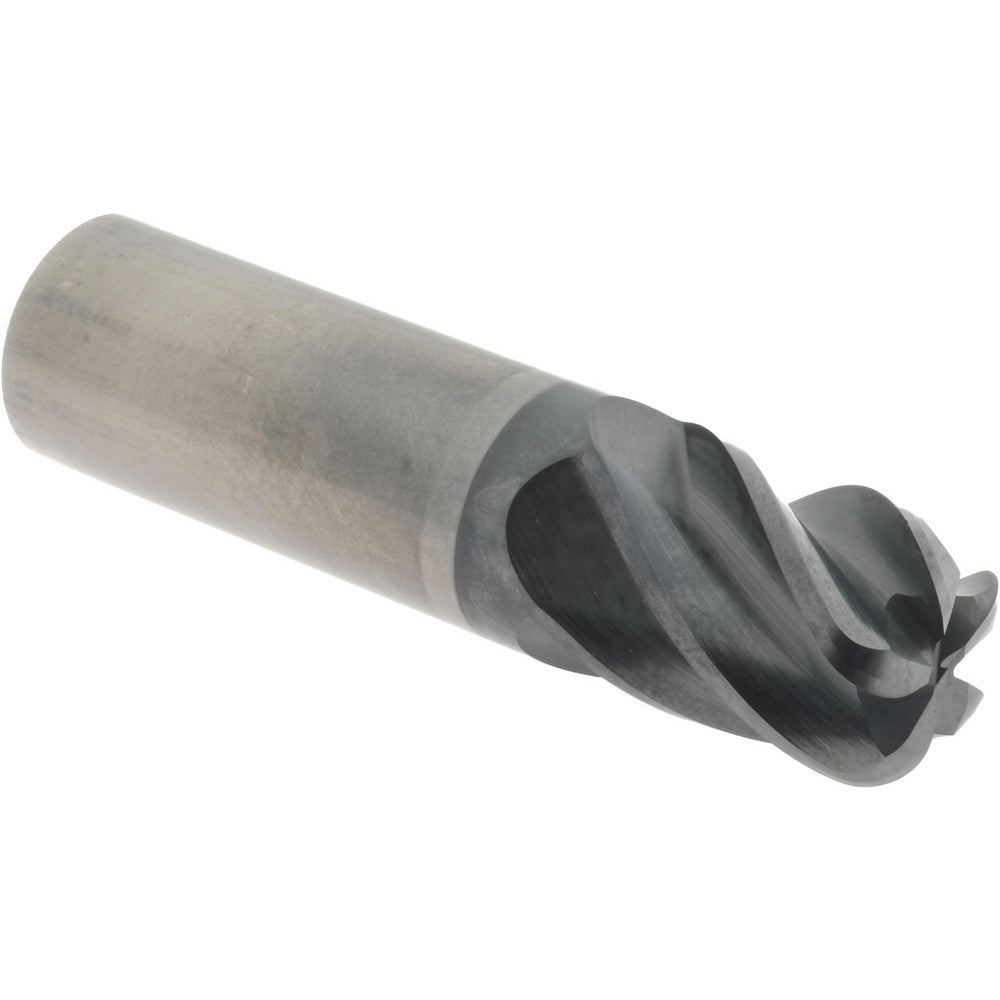 Accupro 95169882 Corner Radius End Mill 3/4" Dia, 1" LOC, 38 deg Helix, Corner Radius End, Centercutting Series HS