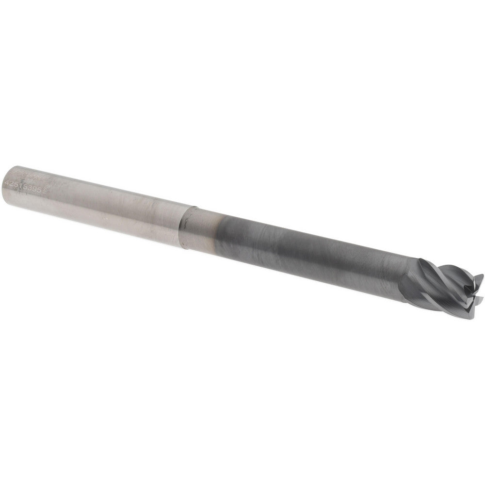 Accupro 312220 Corner Radius End Mill 1/2" Dia, 5/8" LOC, 38 deg Helix, Corner Radius End, Centercutting Series HS