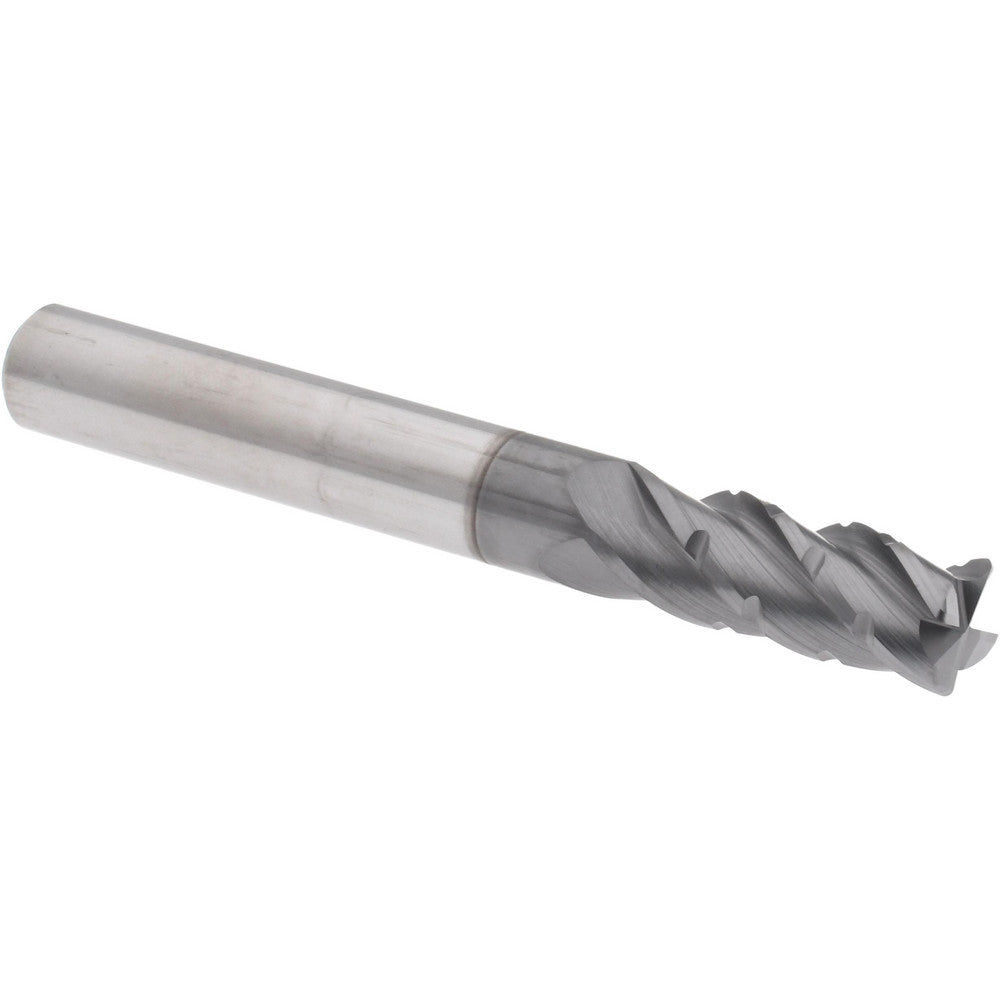 Accupro 311265 Corner Radius End Mill 5/16" Dia, 13/16" LOC, 38 deg Helix, Corner Radius End, Centercutting Series HS