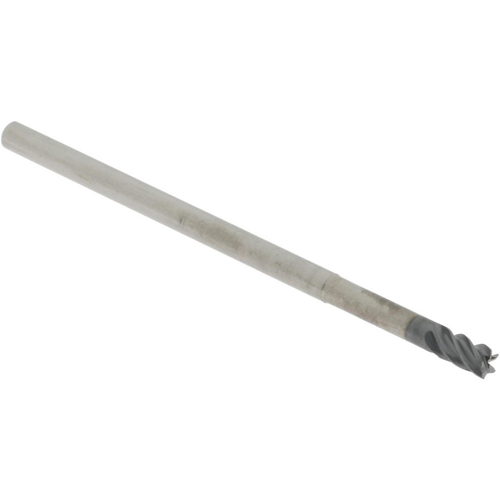 Accupro 312025 Square End Mill 1/8" Dia, 3/16" LOC, 5 Flute, Solid Carbide