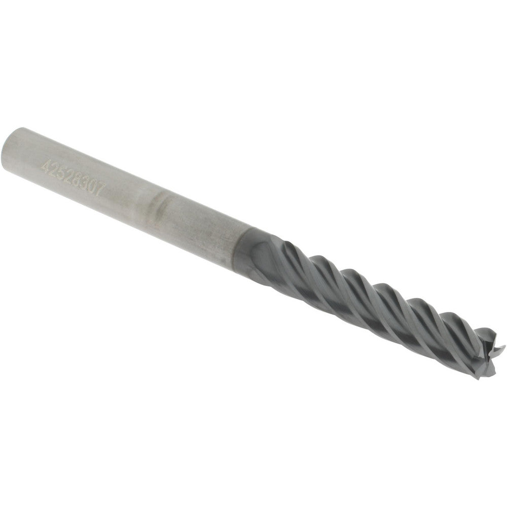 Accupro 311461 Square End Mill 1/4" Dia, 1-1/4" LOC, 5 Flute, Solid Carbide