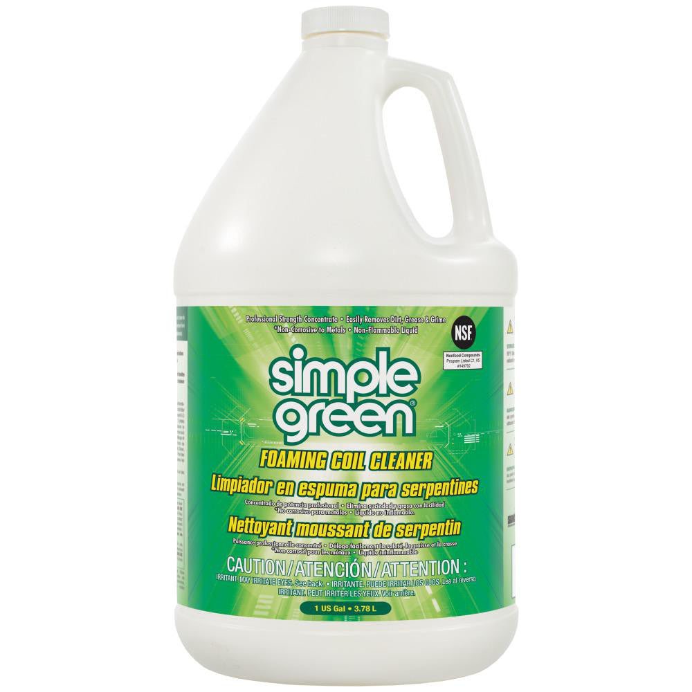 Simple Green 0110000404001 Foaming Coil Cleaner, 1 gal Bottle