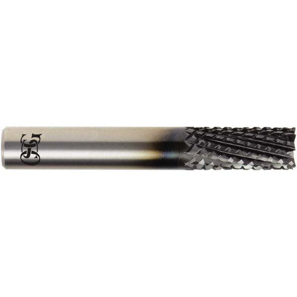 OSG 20613216 Diamond Pattern Router Bit 0.25" Dia, 1" LOC, 1/4" Shank Dia, Burr