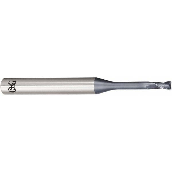 OSG 3133010 Square End Mill 2.00 mm Dia, 3.00 mm LOC, 2 Flute, Solid Carbide