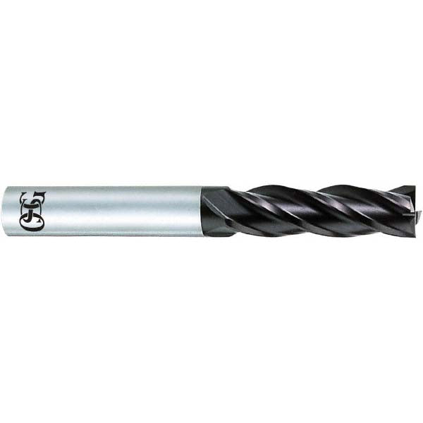 OSG 37420007 Square End Mill 6.50 mm Dia, 24.00 mm LOC, 4 Flute, Solid Carbide