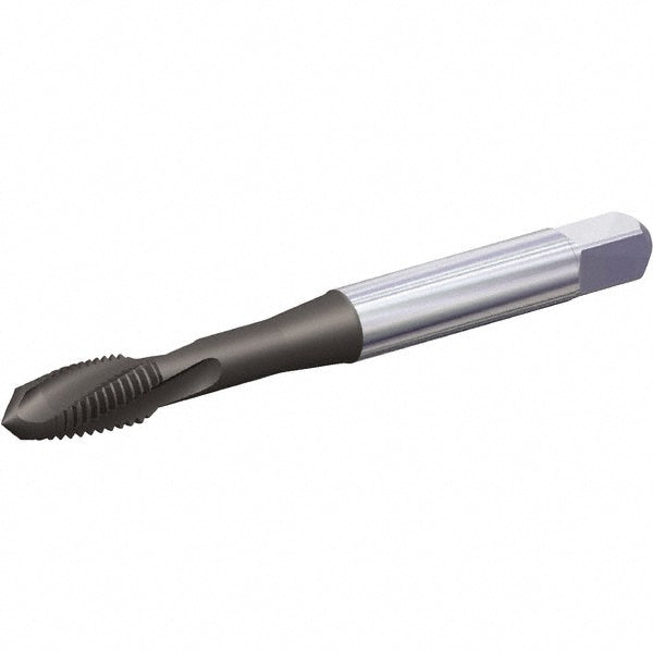 Kennametal 5705863 Spiral Flute Tap #6-32, UNC, 3 Flute, Plug Chamfer, 3B Class of Fit, Powdered Metal, Multi-layer Finish