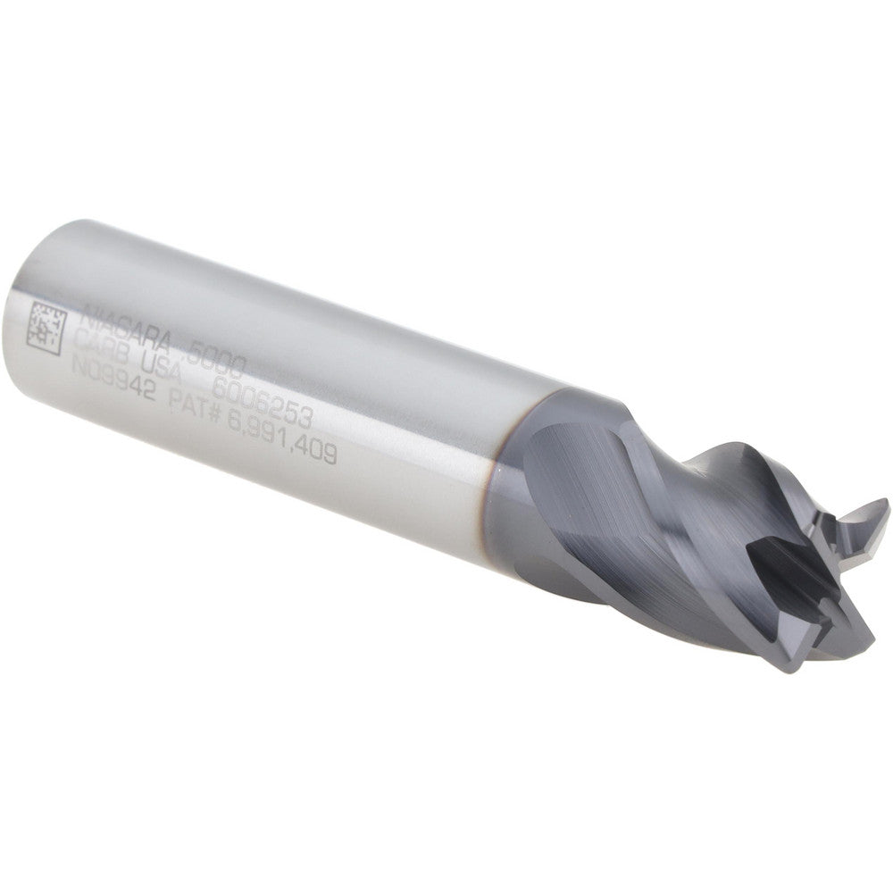 Seco 03084164 Corner Radius End Mill 1/2" Dia, 1/2" LOC, 0.0300" Radius, 4 Flute, Solid Carbide