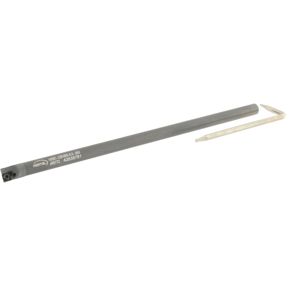 Hertel H59868505 Indexable Boring Bar HBBC-C250R5-6.0-.285, 0.2850" Min Bore, Right Hand, Solid Carbide