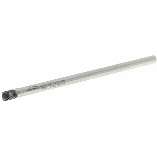 Hertel H59868992 Indexable Boring Bar HBBF-S187R5-3.5-275, 0.2750" Min Bore, Right Hand, Steel