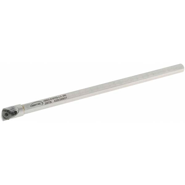 Hertel H08614745 Indexable Boring Bar HBBG-S187R3-4.0-.260, 0.2600" Min Bore, Right Hand, Steel