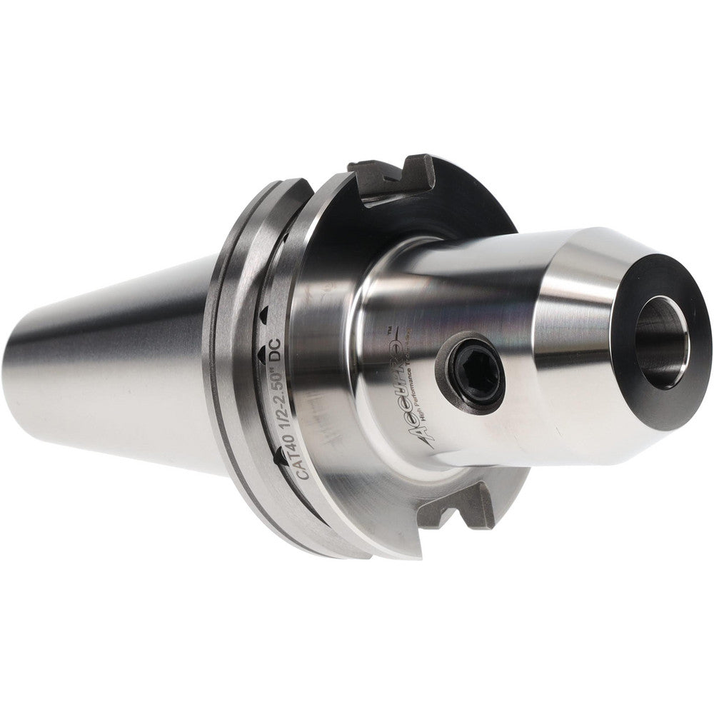 Accupro 771026 End Mill Holder CAT40 Taper, Dual Contact Taper Shank, 1/2" Hole Dia
