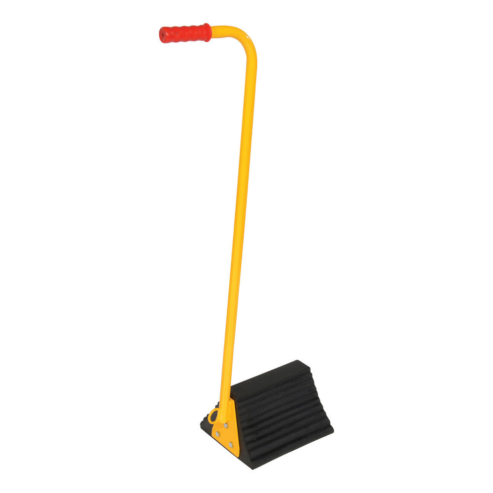 Vestil RWC-8-ERGO Rubber Wheel Chock 8" OAL