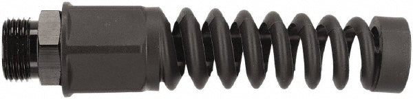 Legacy RP900625M Air Hose End Fitting & Bend Restrictor Black Anodized Aluminum