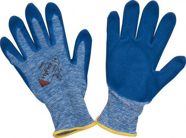 Ansell 255003 Series 11-920 General Purpose Work Gloves Medium, Nitrile-Coated Heather Nylon