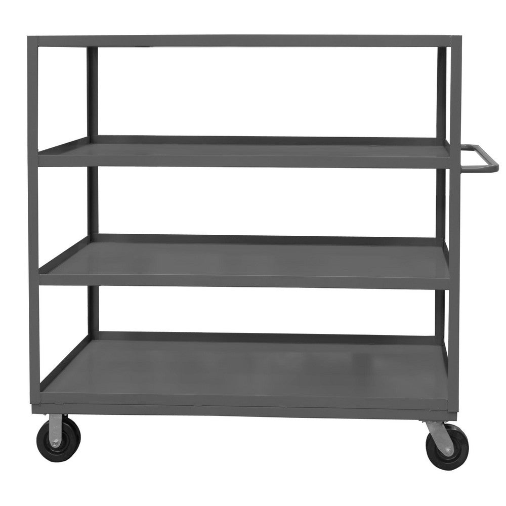 Durham RSC-2436-4-3K-95 Heavy-Duty Service Utility Cart 36" Long, 24" Wide, Steel, 3000 lb Capacity, Gray