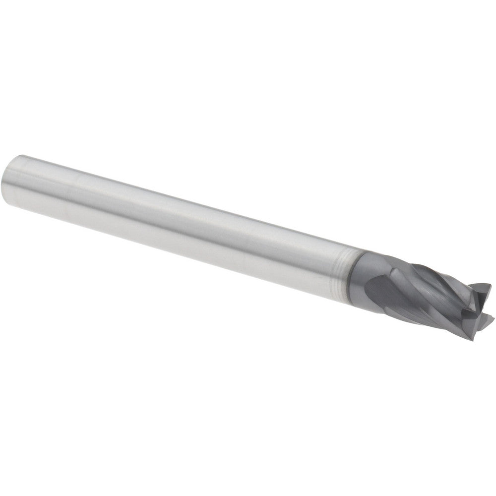 Harvey Tool 50316-C3 Square End Mill 1/4" Dia, 3/8" LOC, 4 Flute, Solid Carbide