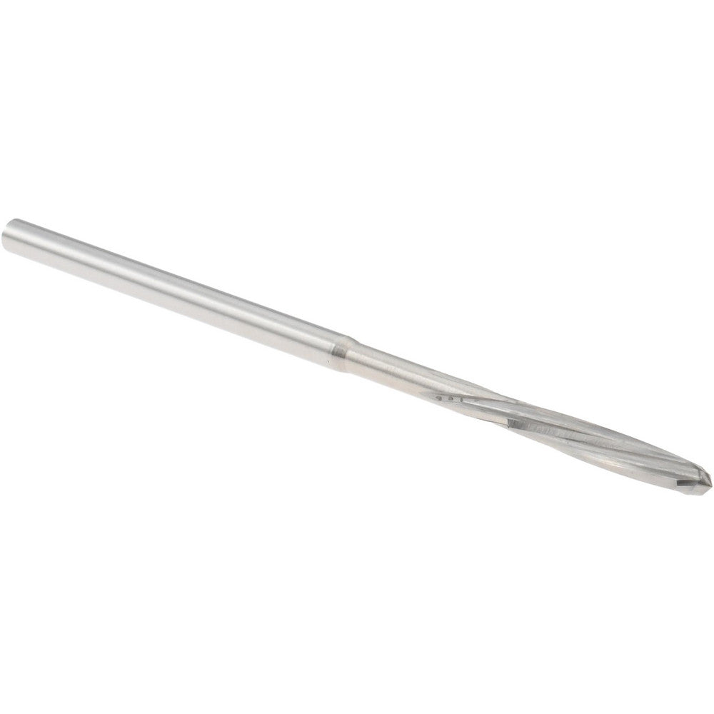 Walter-Titex 5072040 Chucking Reamer 1.99 mm Dia, 3-31/32" OAL, 1-7/64" Flute Length, Spiral Flute, Straight-Cylindrical Shank, Cobalt Steel