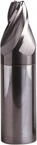 Seco 00029154 Tapered End Mill 15 ° per Side, 0.1575" Small Dia, 0.5906" LOC, 3 Flutes, Solid Carbide, Square End