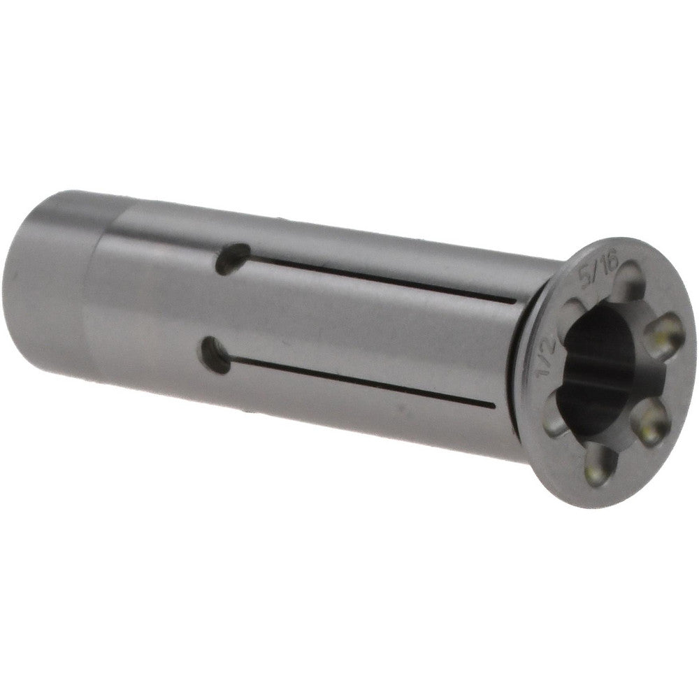 Schunk 224379 Hydraulic Chuck Sleeve 5/16" ID, 1/2" OD, 0.6496" Head Dia