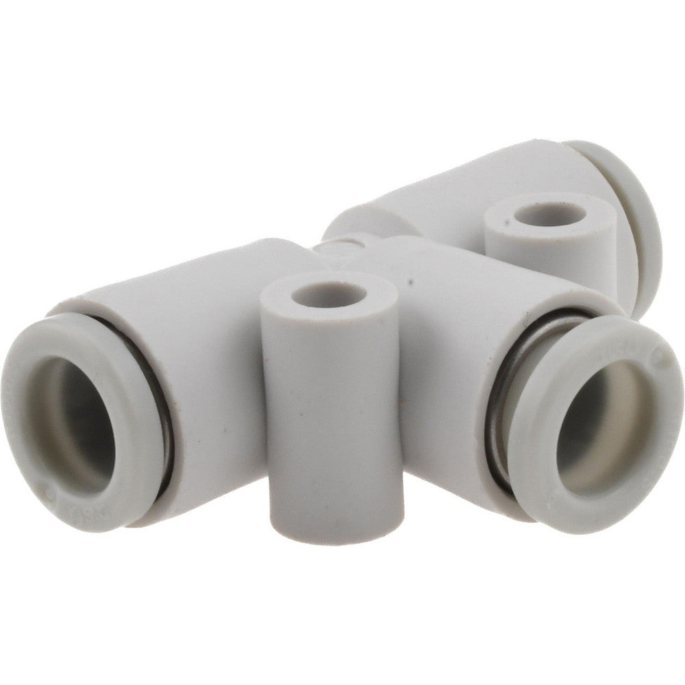 SMC Pneumatics KQ2T06-00A Push-to-Connect Push-to-Connect Fitting Tee, 6.00 mm OD