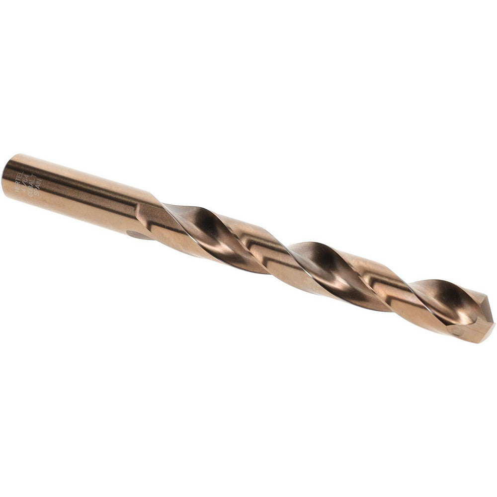 Hertel 42055 Jobber Length Drill Bit 41/64" Dia, 135 °, Cobalt