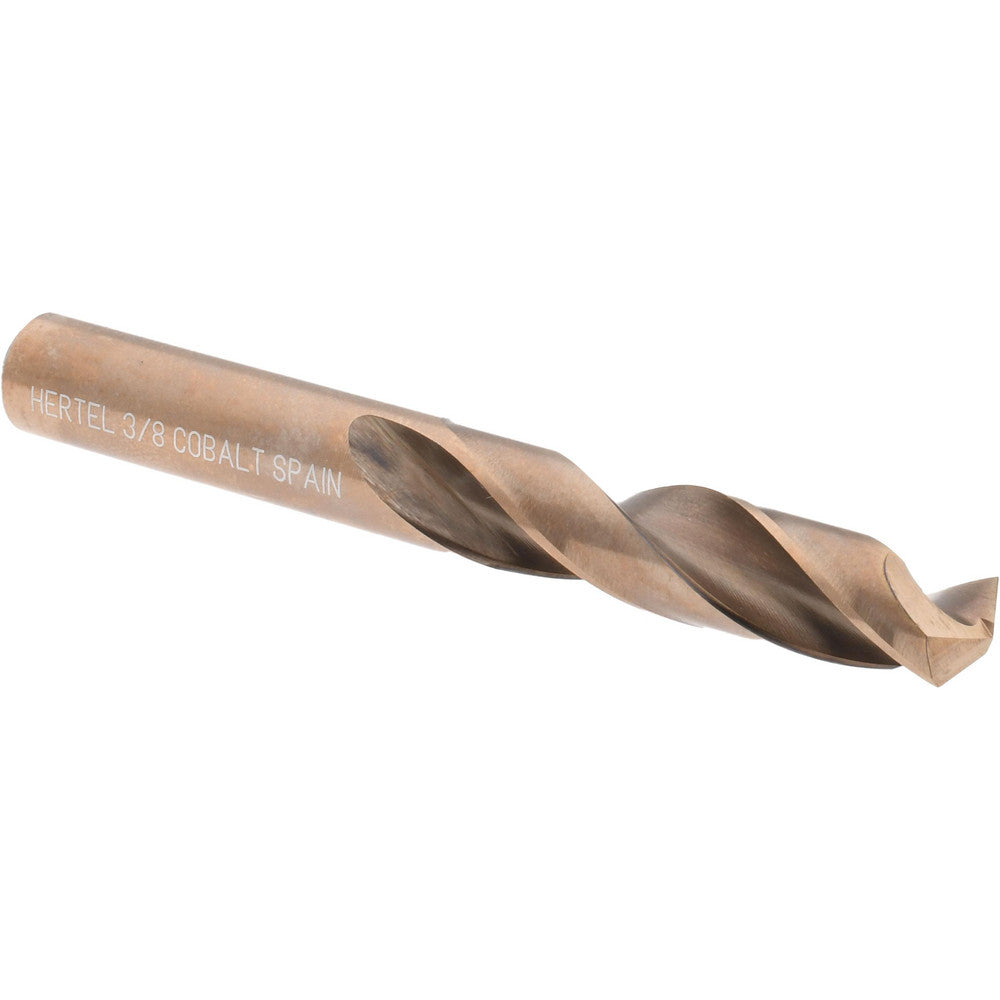 Hertel 42205 Screw Machine Length Drill Bit 0.375" Dia, 135 °, Cobalt