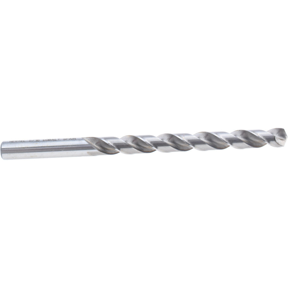 Hertel 42154 Jobber Drill 5/16" Dia, 135 deg Point, Cobalt