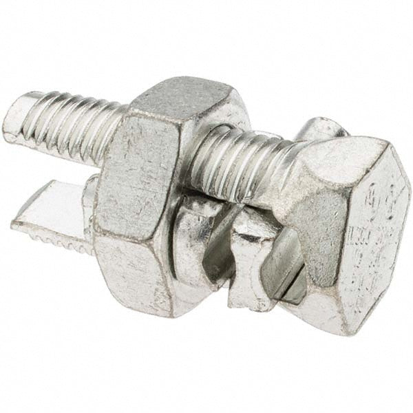 Value Collection BD-39867 6 (Strand) to 2/0 AWG, Aluminum & Copper Wire Compatible, Silicon Bronze, Hex Split Bolt Connector