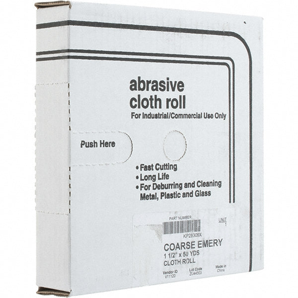 Value Collection KP28309 Shop Roll 60 Grit, Emery