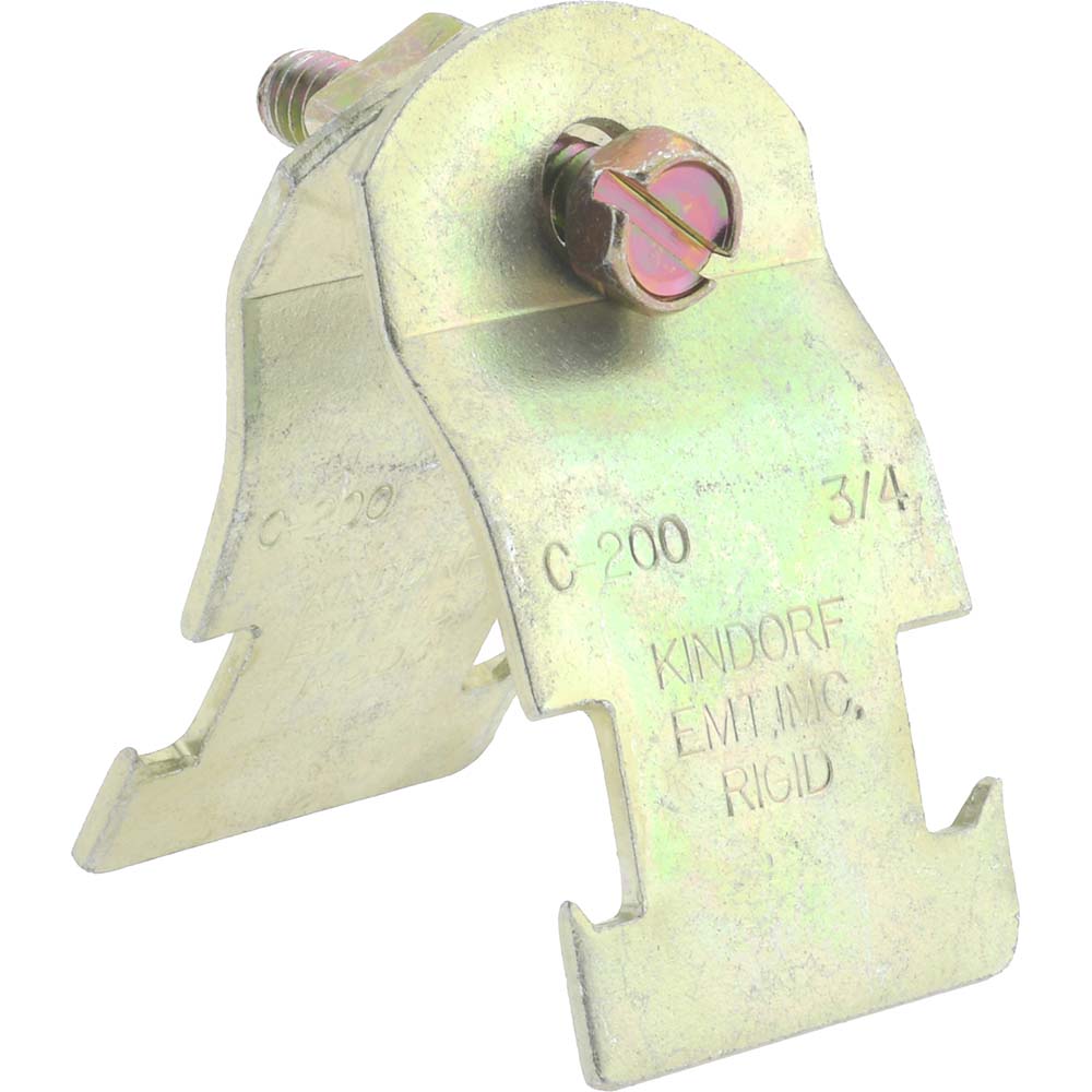 Value Collection BD-18503 Steel Channel Pipe Strap for 3/4" Conduit