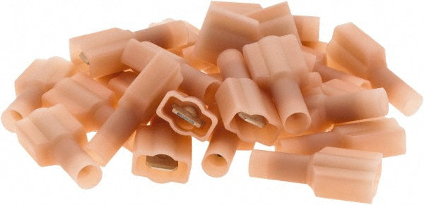 Value Collection MDFNY1-250MM Wire Disconnect Male, Red, Nylon, 22-16 AWG, 1/4" Tab Width