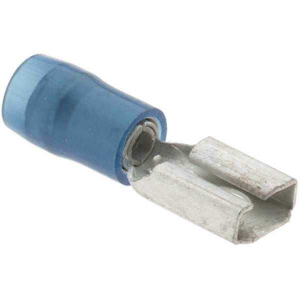 Value Collection BD-18391 Wire Disconnect Female, Blue, Nylon, 16-14 AWG, 1/4" Tab Width