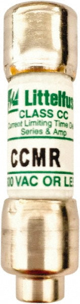 Littelfuse CCMR012.T Cartridge Time Delay Fuse CC, 12 A, 1-1/2" OAL, 0.41" Dia
